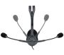 Logitech H111 Stereo Headset Wired Head-band Office/Call center Grey
