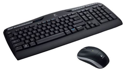 Logitech MK330 keyboard RF Wireless QWERTY US International Black