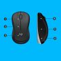 Logitech MK540 Advanced keyboard RF Wireless QWERTY US International Black, White