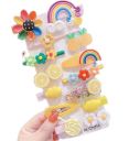 Lovely hair clips for a girl - set of 14 pcs, type I