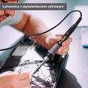 Lutownica cyfrowa z regulacją temperatury 80W