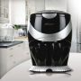 Maestro MR-402-BLACK drip coffee maker, black and silver