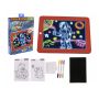 Magic 3D drawing tablet + felt-tip pens - red