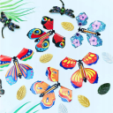 Magic flying butterfly, children