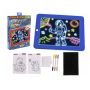 Magiczny tablet do rysowania 3D + pisaki - niebieski