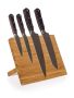 Magnetic bamboo knife board 25.5 x 21 cm
