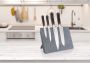 Magnetic knife board 30x21.5 cm Granite Gray