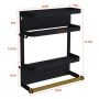 Magnetic organizer for kitchen accessories - two-level
