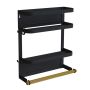 Magnetic organizer for kitchen accessories - two-level