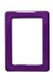 Magnetic self-adhesive frame size 12.3x8.1cm - purple