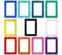 Magnetic self-adhesive frame size 12.3x8.1cm - red