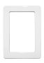 Magnetic self-adhesive frame size 13.0 × 8.1 cm - white