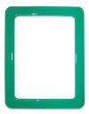 Magnetic self-adhesive frame size 16.0x11.8cm - green