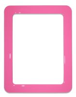 Magnetic self-adhesive frame size 16.0x11.8cm - pink