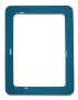 Magnetic self-adhesive frame size 16.0x11.8cm - turquoise