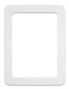 Magnetic self-adhesive frame size 16.0x11.8cm - white