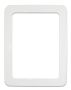 Magnetic self-adhesive frame size 16.0x11.8cm - white