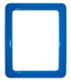 Magnetic self-adhesive frame size 19.0 x 23.8 cm - blue