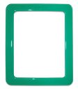 Magnetic self-adhesive frame size 19.0 x 23.8 cm - green