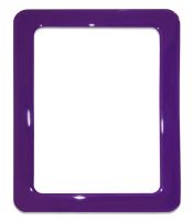 Magnetic self-adhesive frame size 19.0 x 23.8 cm - purple