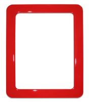 Magnetic self-adhesive frame size 19.0 x 23.8 cm - red