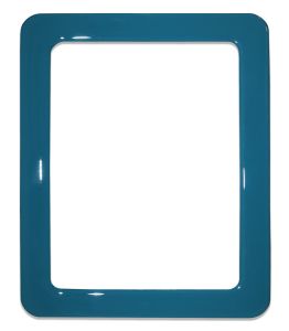 Magnetic self-adhesive frame size 19.0 x 23.8 cm - turquoise