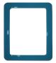 Magnetic self-adhesive frame size 19.0 x 23.8 cm - turquoise