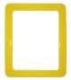 Magnetic self-adhesive frame size 19.0 x 23.8 cm - yellow