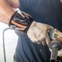 Magnetic wristband tool wrist 15 pocekts