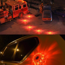 Magnetische Warnleuchte (ohne Kabel) - orange