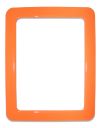 Magnetyczna ramka samoprzylepna rozm. 16.0x11.8cm - pomarańczowa