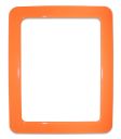 Magnetyczna ramka samoprzylepna rozm. 19.0 x 23.8 cm - pomarańczowa