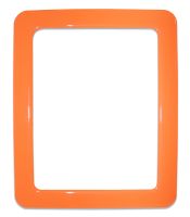 Magnetyczna ramka samoprzylepna rozm. 19.0 x 23.8 cm - pomarańczowa