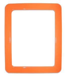 Magnetyczna ramka samoprzylepna rozm. 19.0 x 23.8 cm - pomarańczowa