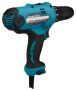 Makita DF0300 drill 1500 RPM Keyless 1.2 kg Black, Blue