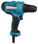 Makita DF0300 drill 1500 RPM Keyless 1.2 kg Black, Blue