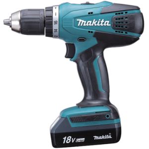 Makita DF457DWE power screwdriver/impact driver Black,Blue 1400 RPM