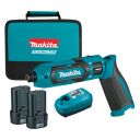 Makita TD022DSE power wrench 1/4" 2450 RPM 25 N⋅m Black, Blue 7.2 V