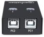 MANHATTAN AUTOMATYCZNY PRZEŁĄCZNIK USB 2.0 2/1 MAN