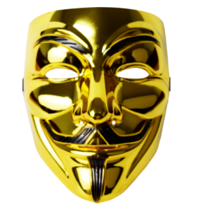Maska ANONYMOUS VENDETTA - typ 2