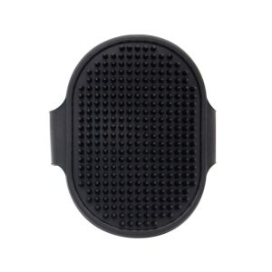 Massage brush for a dog - black