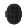 Massage brush for a dog - black