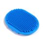 Massage brush for a dog - blue