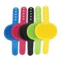 Massage brush for a dog - yellow