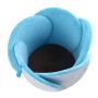 Mat, bath insert for babies - light blue lotus flower
