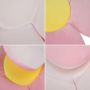 Mat, bath insert for babies - pink lotus flower