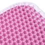 Mat for the cat under the litter box - light pink