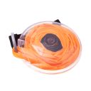 Material roll-up shopping bag - orange