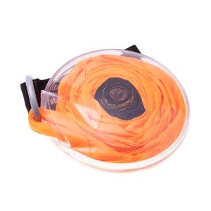 Material roll-up shopping bag - orange