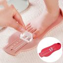 Measure for measuring the length of foot shoes - red